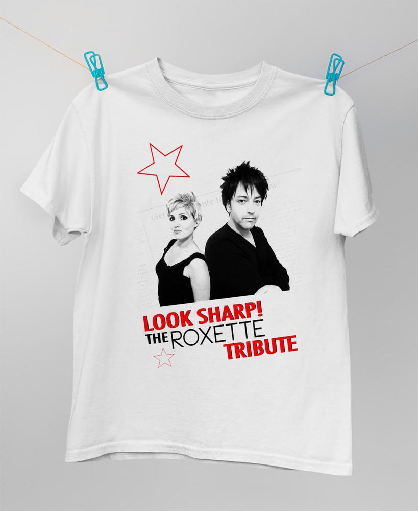 Roxette Best Band Heavy Cotton White Full Size Men Women Shirt MM987 Unisex T-Shirt L