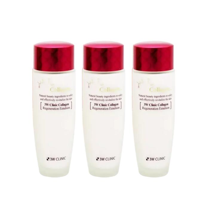 3W CLINIC Collagen Regeneration Softener 150ml, Emulsion 150ml (7 Options)