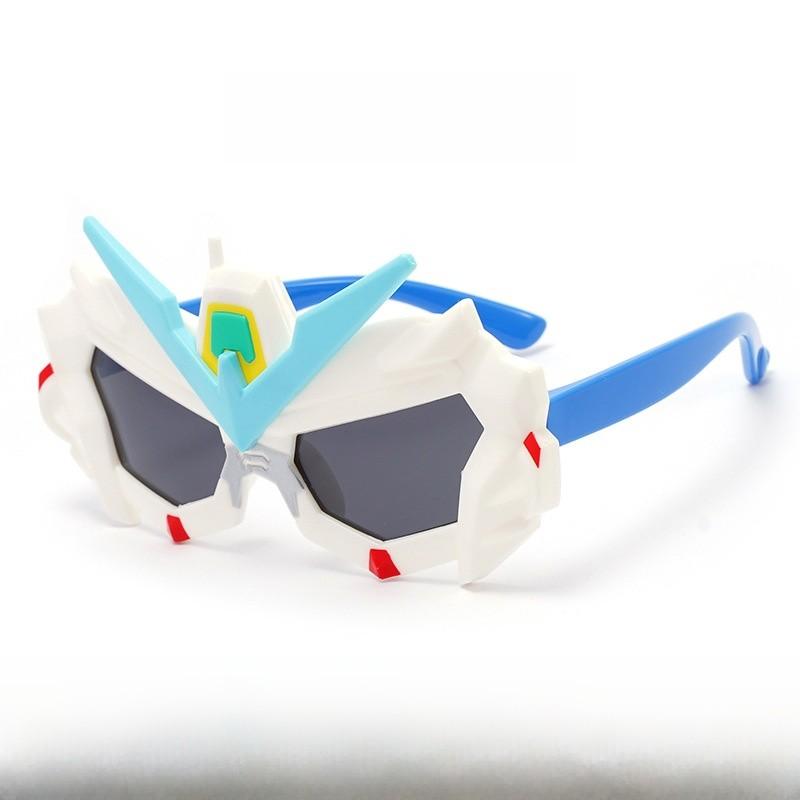 Mysterious Mech Warrior Kids Sunglasses With Polarized Tac Lenses For Sun Protection And Outdoor Play