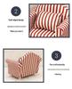 1:12 Mini Dollhouse Furniture - Single Sofa for Miniature Scene and OB11 Doll