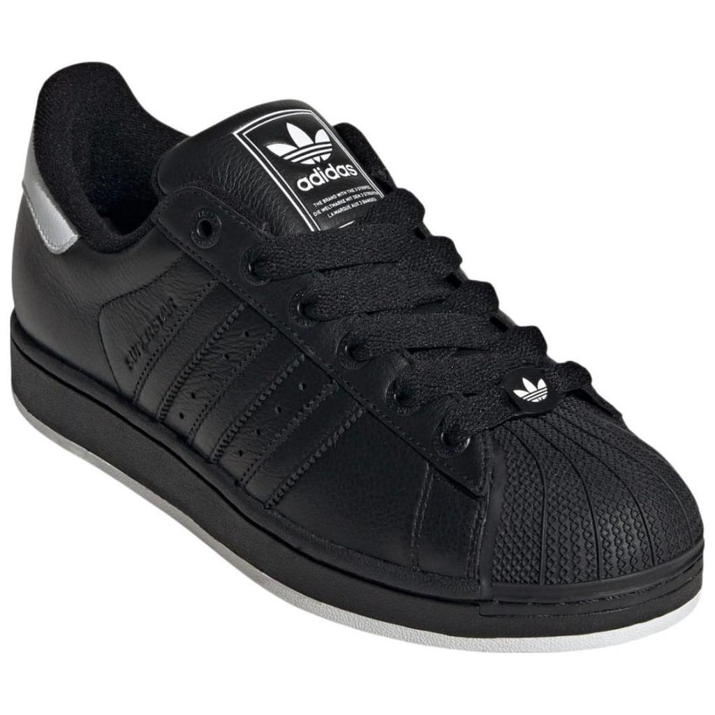 Adidas Superstar 2 Doppel Schwarz Weiß Unisex Sneaker Core-Black Cloud-White JR0029