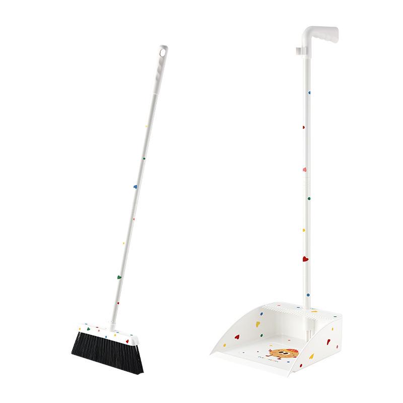 High-Quality Broom & Dustpan Set with Floor Scraper and Water Wiper
