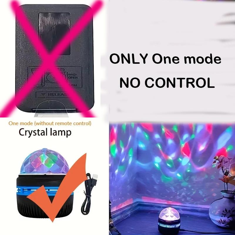 

1 шт. Проектор звезд, Проектор галактики, Проектор волн океана для спальни, Ночник, Декор комнаты с 7-цветными узорами