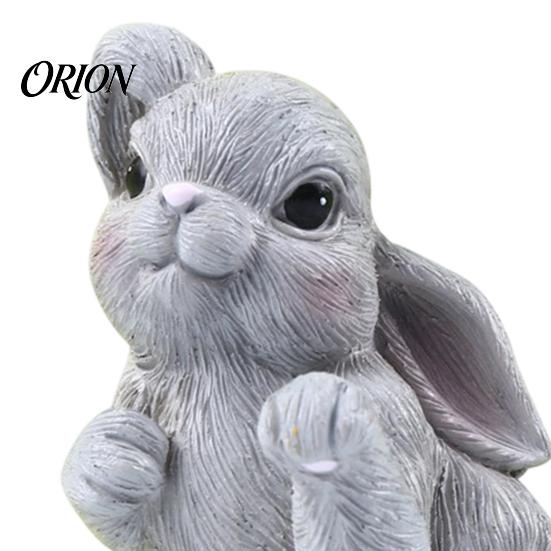 Nail Free Key Holders Easter Rabbit Cartoon Sticky Hook, Resin Adhesive Wall Hanger, Small Item Organizers Bunny Decorative Storage Hook for