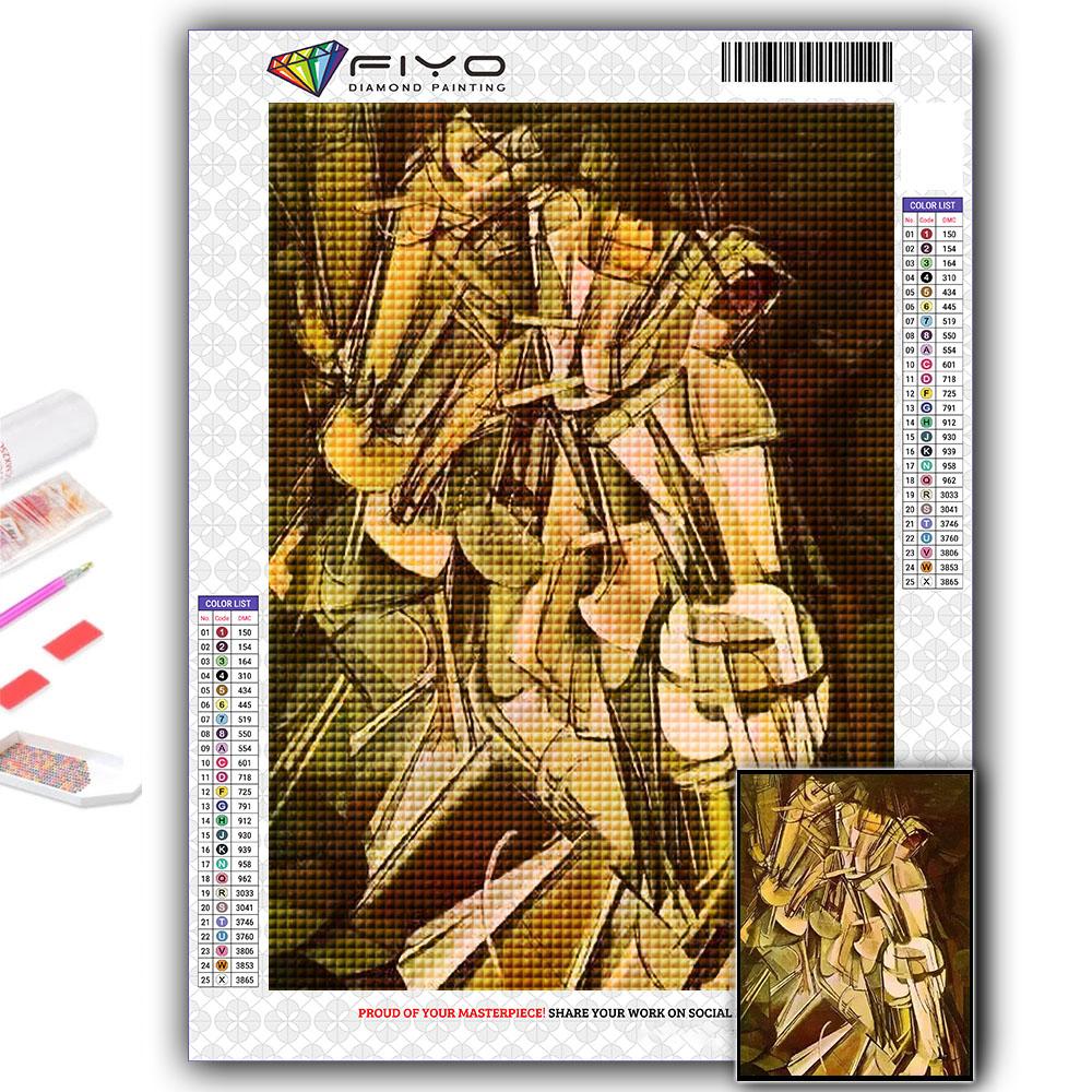 5D DIY Diamond Painting Cross Stitch World Famous Painting Diamond Embroidery Mosaic Wall Art Home Decoration