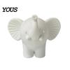Figurine Decor Mini Elephant Figurine, 3D Printed Cute Animal Desktop Sculpture Decoration, Small Tabletop Ornament for Home Office Surface Model