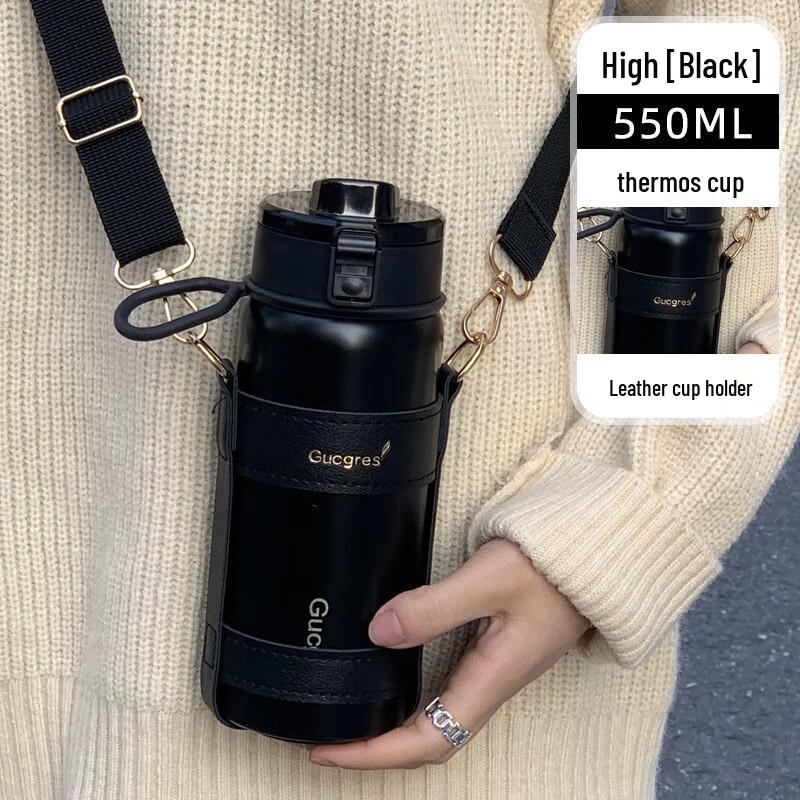 ZhiShi 304 Stainless Steel Insulated Water Bottle 7x7x18.5 cm