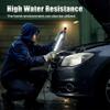 High Lumen Rechargeable LED Work Light For Car Emergency Automotive Repair Light Charging Flashlight With Hooks Magnetic Base