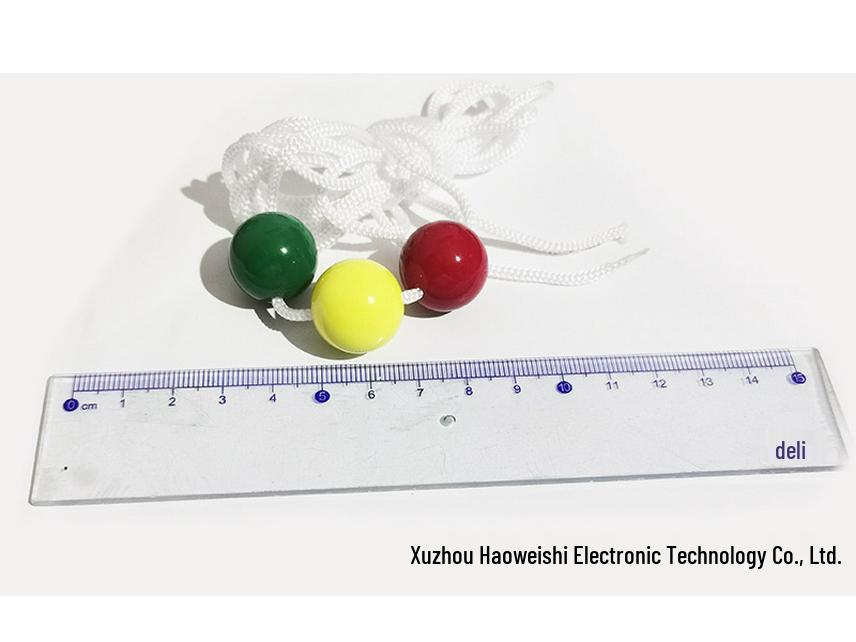 Tri-Color Vision Training Ball for Strabismus, Convergence, and Visual Function