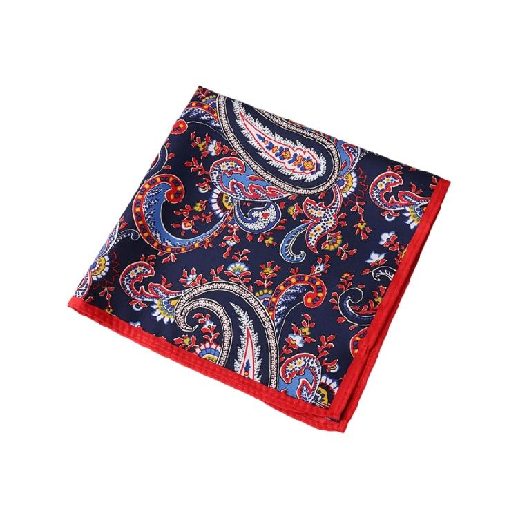

Floral Pocket Square Handkerchief for Men Square Hankies Bandana 13inch
