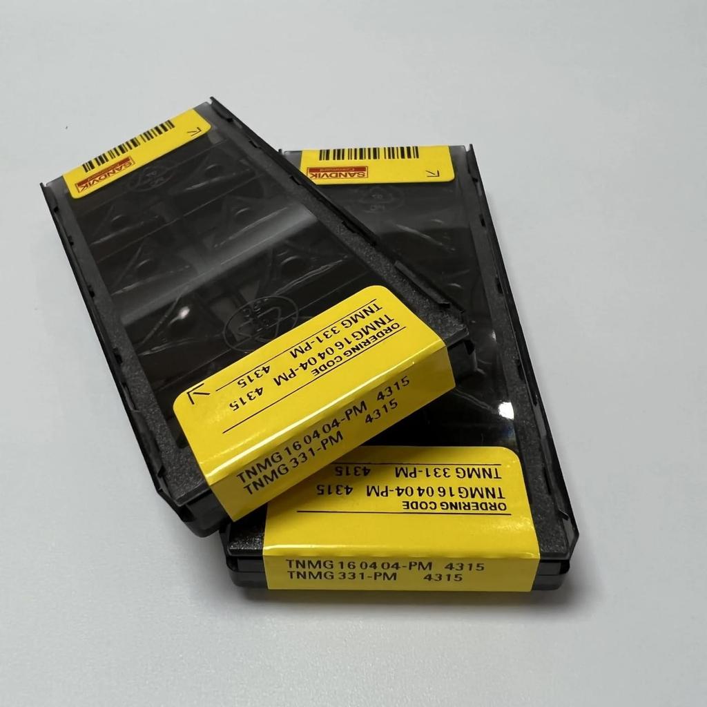Original Sandvik / TNMG160404-PM 4315  CNC Lathe Carbide Blade 10 PCS
