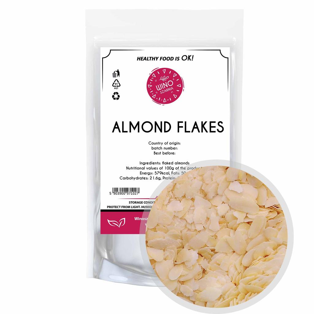 PŁATKI MIGDAŁOWE, migdały PŁATEK 250g