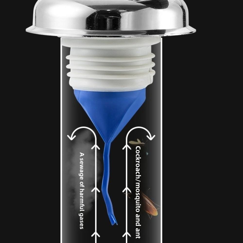 Anti Backflow Washing Machine Floor Drain Dual Use Anti-odor Drain Tee Deodorant Connector Anti-overflow Sealing