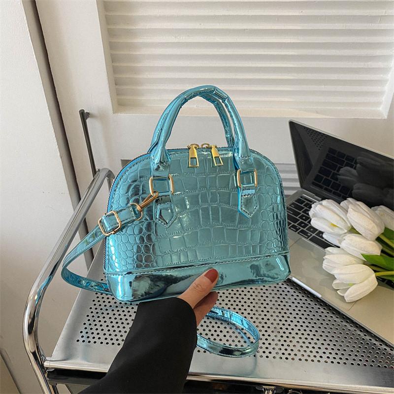 Elegant 2023 Fashion Small Shell Bag Minimalist Pu Crossbody Handbag For Women