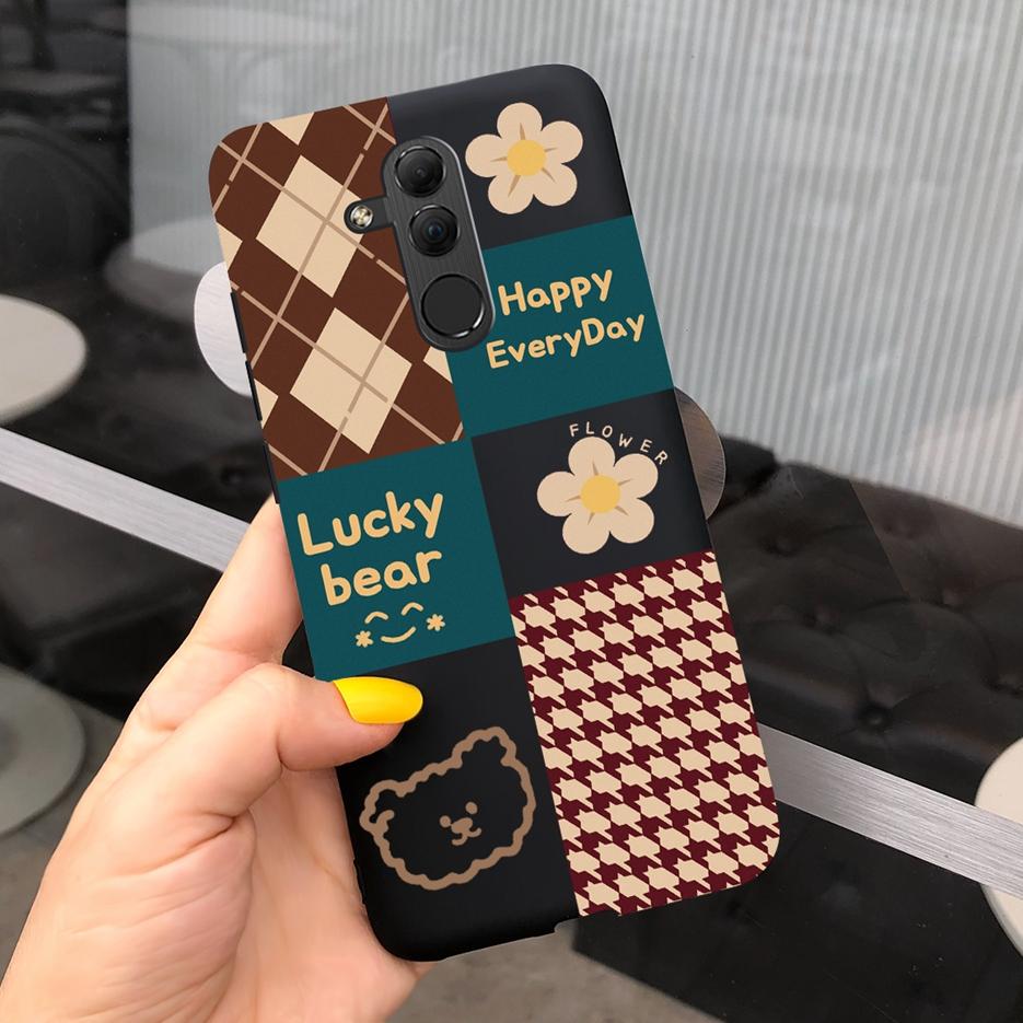 For Huawei Mate 20 Lite Case SNE-AL00 SNE-LX1 Cute Art Painted Cover Shockproof Phone Cases For Huawei Mate 20 Lite Coque Bumper