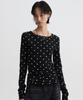 Diaeneseualumeon Dot Long Sleeve Black