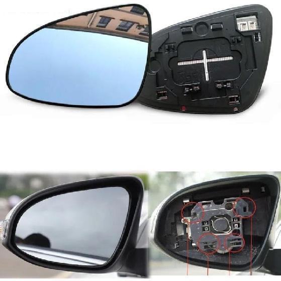 Glass for Car Mirrors for Toyota for Vitz 2012 2013 2014 2015 2016 2017 2018 2019 Car Rearview Mirror Glass Lens Wing Mirror Glass