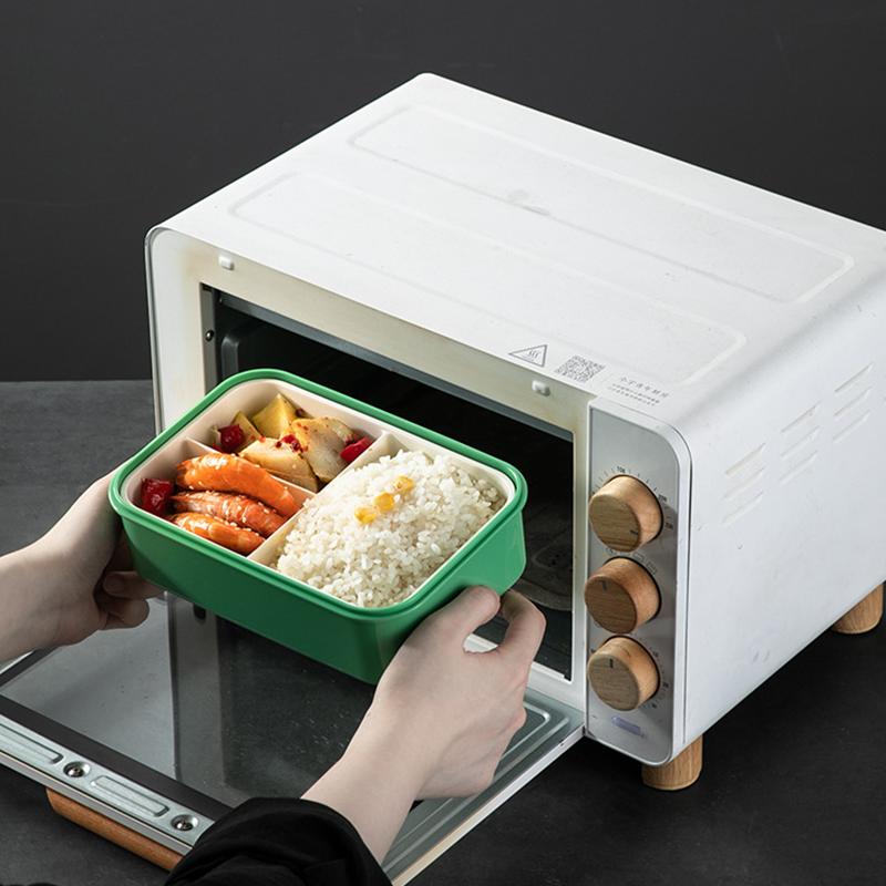 Cutlery Lunchbox Children's Bento Box Large Capacity Lunchbox Kids School Microwaveable Food Storage Containers
