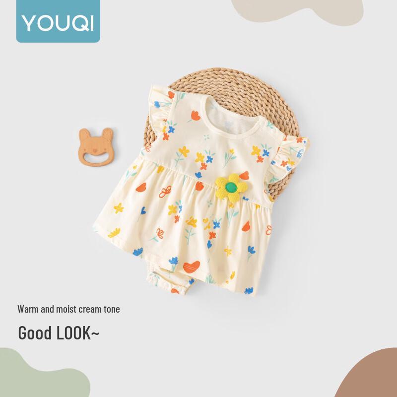 Baby Girl's Summer Romper Dress