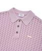 COVERNAT Small Authentic Crochet Collar Half Knit Light Purple