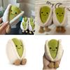 Pistachio Plush Toy Fruit Shape Soft Stuffed Doll For Kids Gift Collection