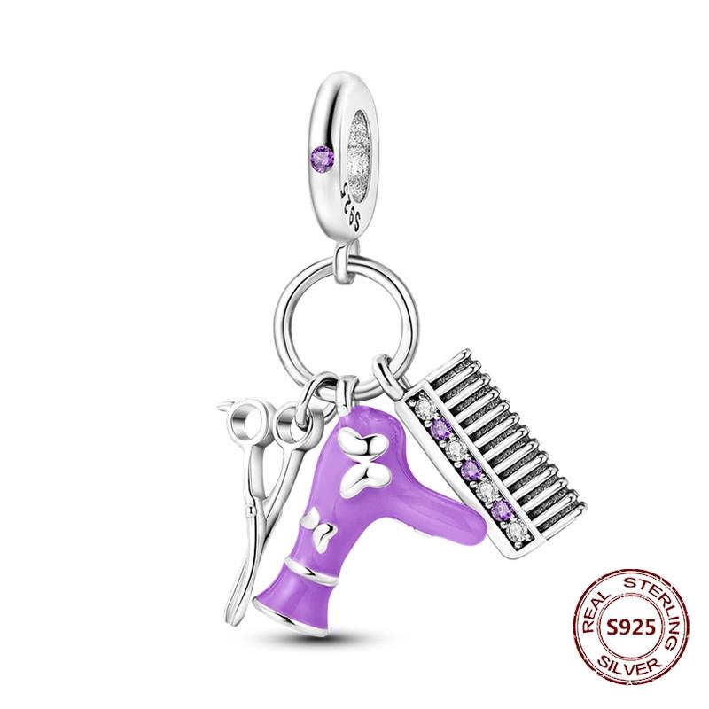 Copper Yellow Series Fashion Gold Sunflower Heart Charm Beads Fit Original Bracelet Party Diy Jewelry Gift