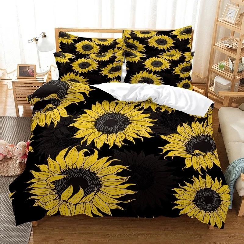 3D Blume Valentinstag Hochzeit Bettwäscheset Luxuriöse Rose Herz Liebe Bettbezug Queen Twin Größe Kissenbezug 23 Stück Kundenspezifisch