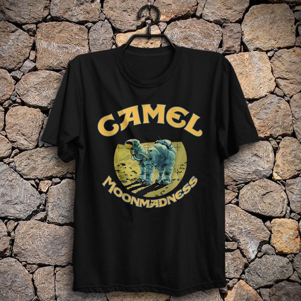 Retro Moonmadness Tee Camel Colin Bass Andrew Latimer Denis Clement Peter Jones Unisex T-Shirt S