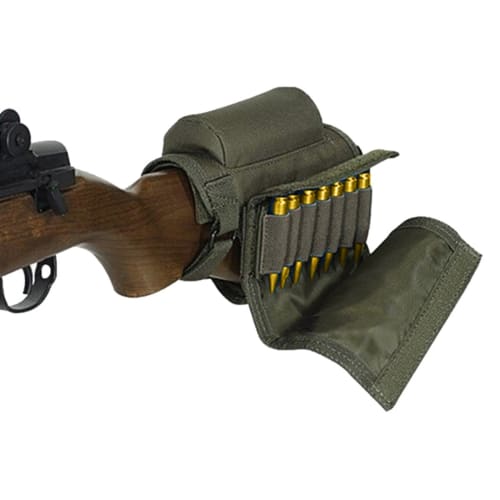 Magicstart Shell Holder, Buttstock Bullet Holder Bag, Hunting Gun Cheek Pouch Holder