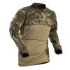 Taktisches Camouflage Langarmshirt Outdoor Wandern Camping Schießsport Atmungsaktiv Langlebig Militärstil