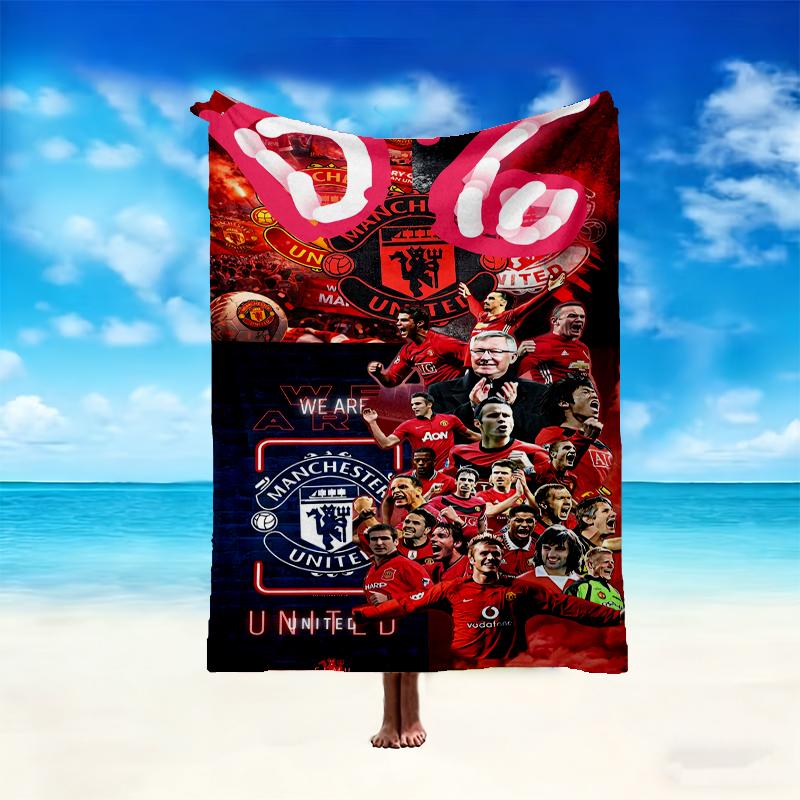 [Coperta Manchester United Manchester City] Coperta Creativa per Donne Uomini Famiglia Amico per Compleanno Festa della Mamma Festa del Papà San Valentino