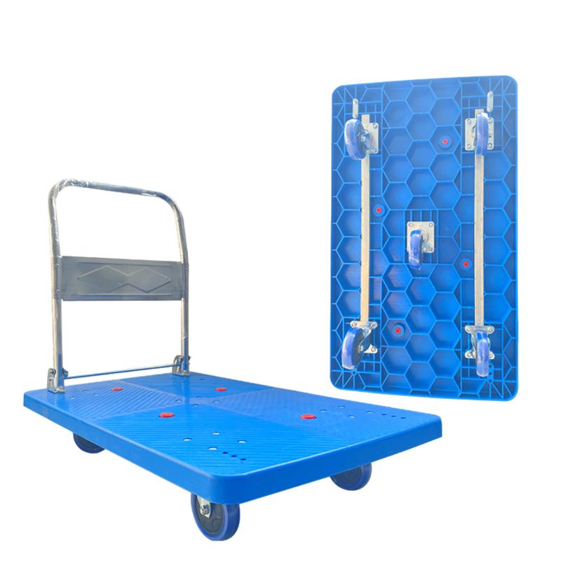 High Quality Folding Platform Trolley Very Cheap Portable Hand Cart Truck Logistic Moving Push Cart 150kg