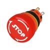 1Pcs 16mm Emergency Stop Push Button Switch Mushroom Stop Button  for Emergency Stop Control