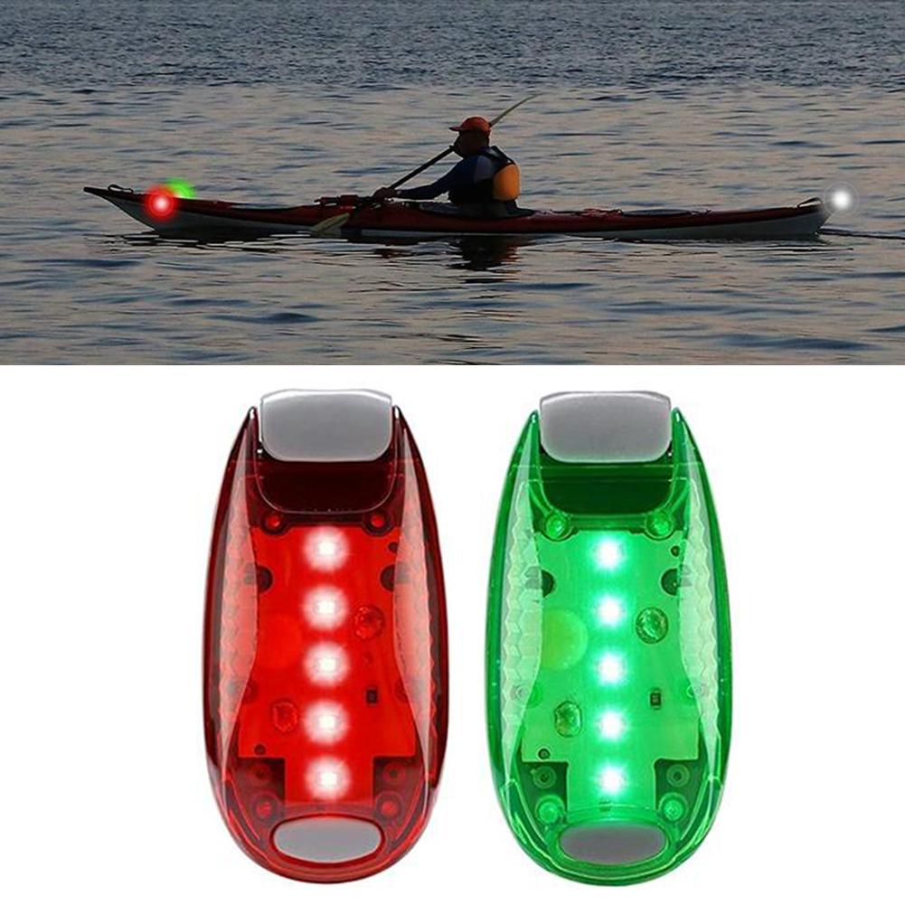 2/4 Adet Kırmızı Yeşil Tekne Navigasyon LED Işıkları Kıç Tekne Sancak Işıkları 5,5 X 3 X 1,8 Cm 3 Aydınlatma Modu Deniz Tekne Işıkları