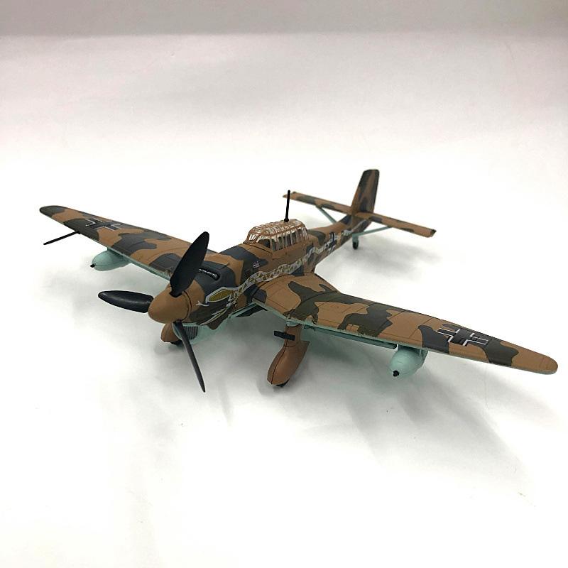 1/72 Scale Diecast Alloy Model Junkers Fighter JU-87 Military Missile Bomber Collect Gifts