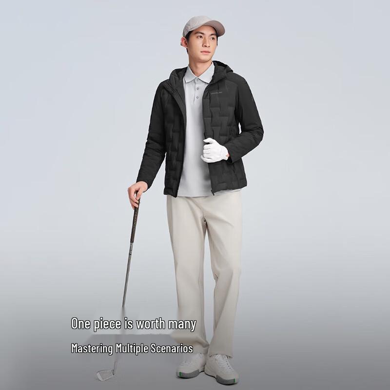 Bosideng B250136703 Commuter Hooded Lightweight Down Jacket
