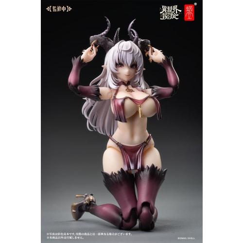 Kanokura Original RPG-01 Succubus Rustia, 1/12 scale PVC, ABS, and POM action figure, approximately 158mm tall (to the top of the head)