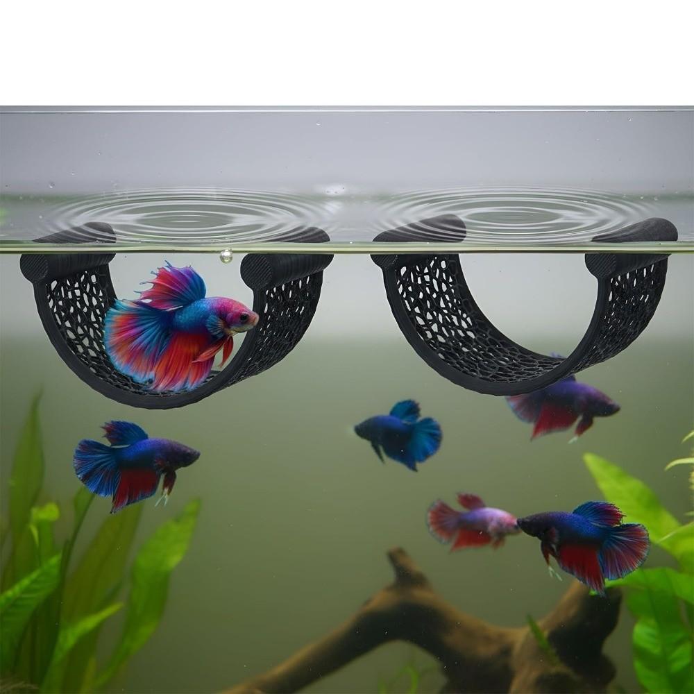 Plastic Floating Fish Hammock 3D Printing Aquarium Resting Platforms  Small Aquatic Pets