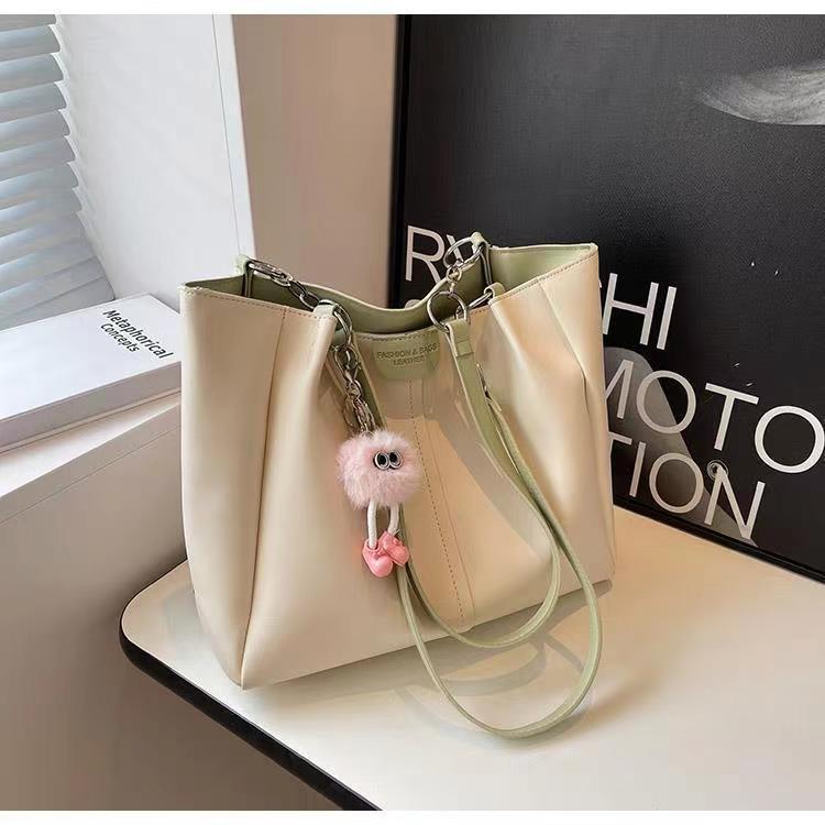 Women's Large Capacity Tote Bag - 2024 Summer Style, Versatile Single Shoulder Bag for College Students and Commuting