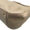 Used  One Shoulder BagShoulder Bag Ivory/gold Leather Women