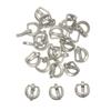 20pcs 4mm Tiny Belt Buckle For Handmade Doll Bag Shoes Mini Ultra-small Tri-glide Buckle DIY Dolls Clothes Sewing Accessories