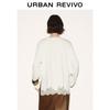 UR 2026 Spring Lace Patchwork Oversized T-shirt