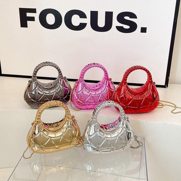 Mini Stylish Acrylic Handbag Designer Crossbody Shoulder Bags Purse for Women Messenger Bag Wedding Party and Daily Use