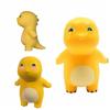 Dinosaur Figure Little Milk Dragon Decompress Toys Squeeze Toys Slow Rebound Milk Dragon Squeeze Toy Cartoon Doll Yellow