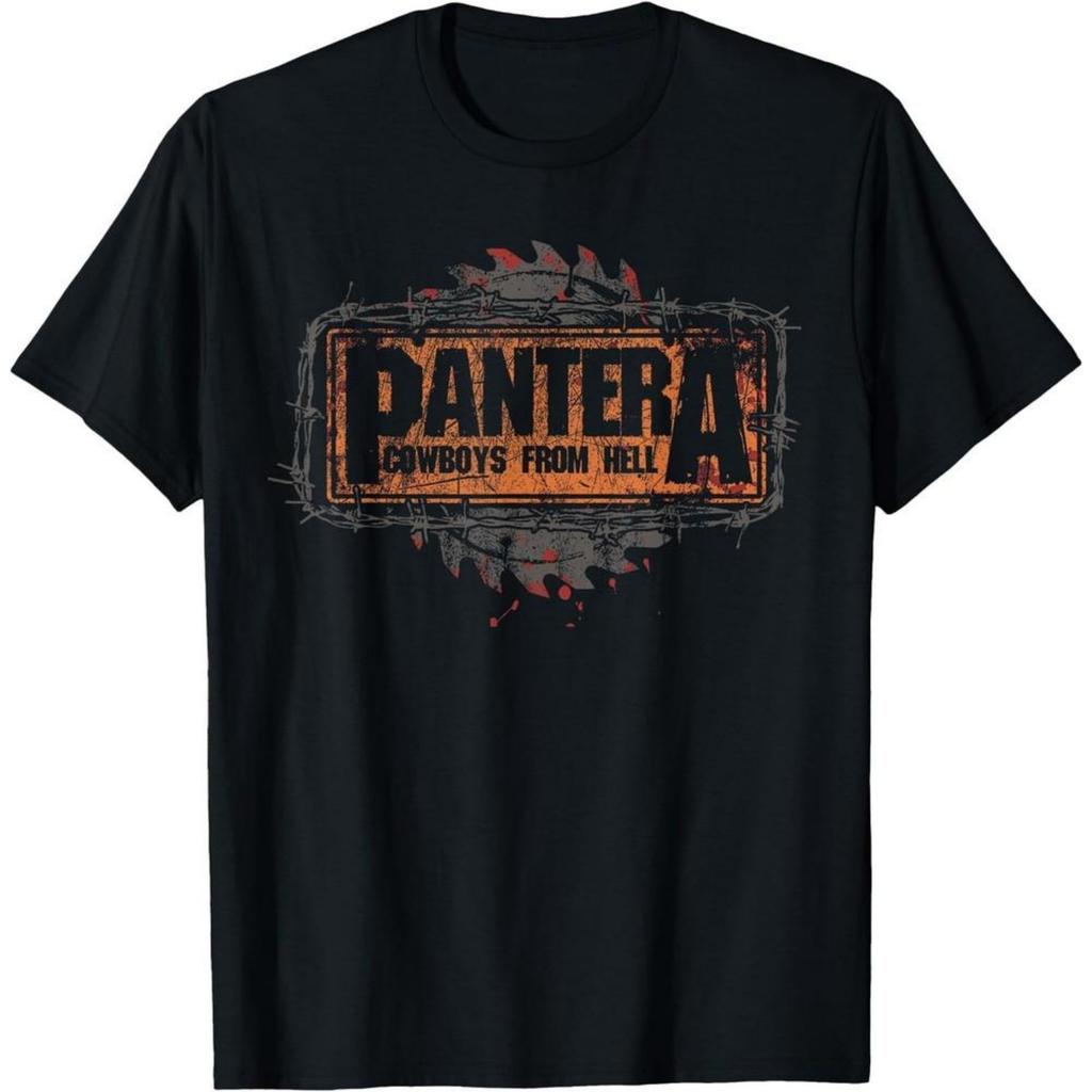 Pantera Hard Rock Metal T-Shirt Cowboys From Hell Saw Logo Shirt Gift for Fans Unisex T-Shirt