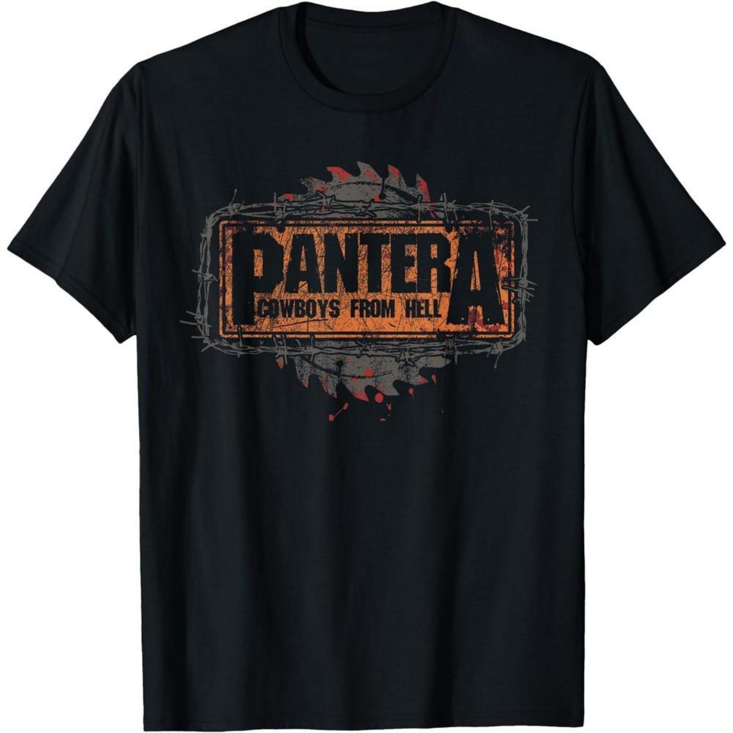 

Pantera Hard Rock Metal T-Shirt Cowboys From Hell Saw Logo Shirt Gift for Fans Unisex T-Shirt XXXXXL