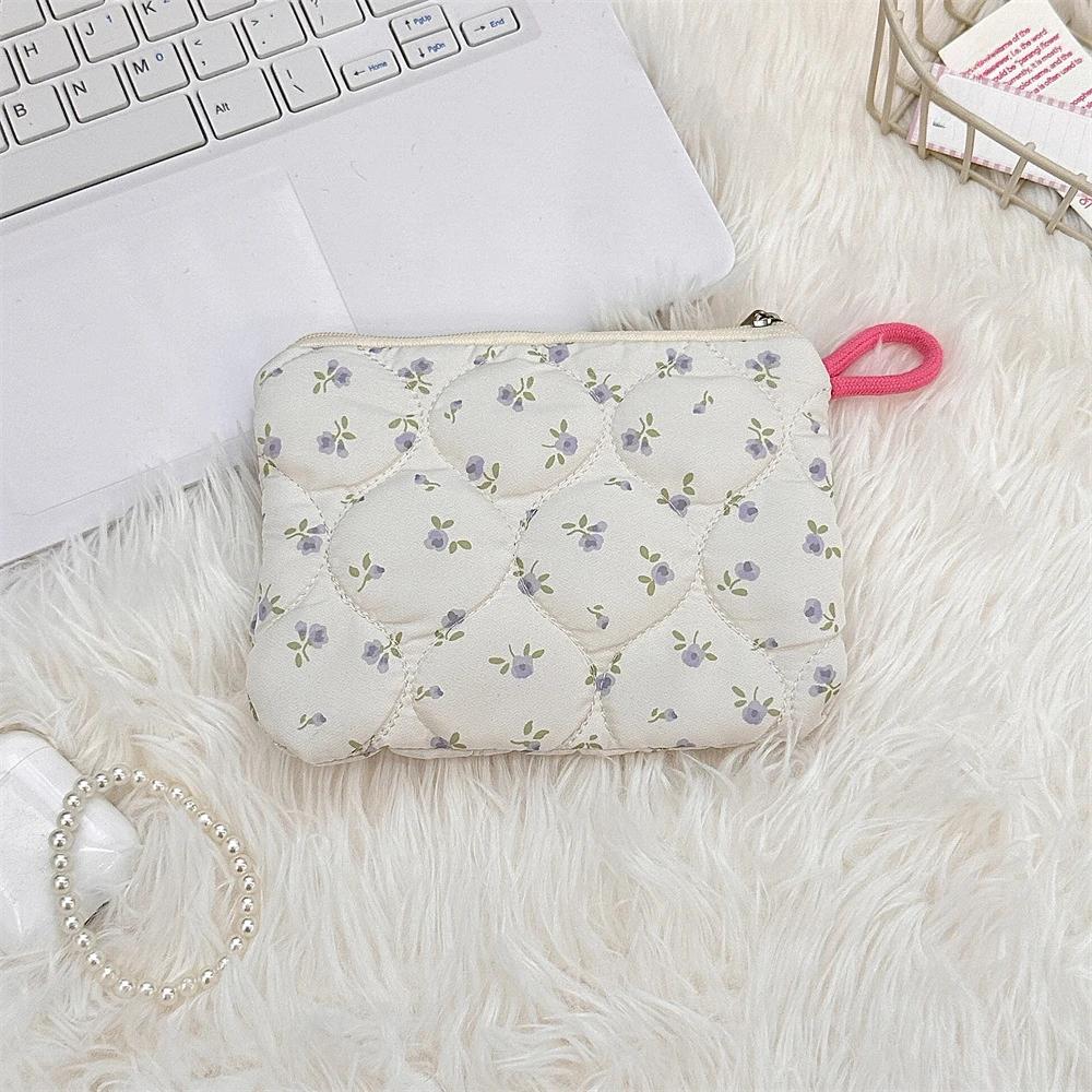 Cute Cartoon Small Coin Purses Women Mini Makeup Handbags Wallet Pouch Bag Earphone Card Storage Bag
