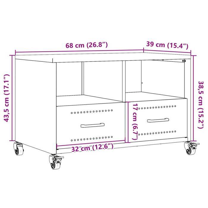 VidaXL TV Cabinet, Television Stand with Drawers and Shelves, TV Stand with Living Room Storage, Pink 846699
