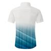Men'S Casual Lapel Gradient Beach Holiday Wear Men'S Fashion Shirt