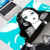 Mouse Pad One Piece Anime Carpe Large PC Gamer Computer Mausepad Varmilo Keyboard Gaming durable Accessories Desk Mat